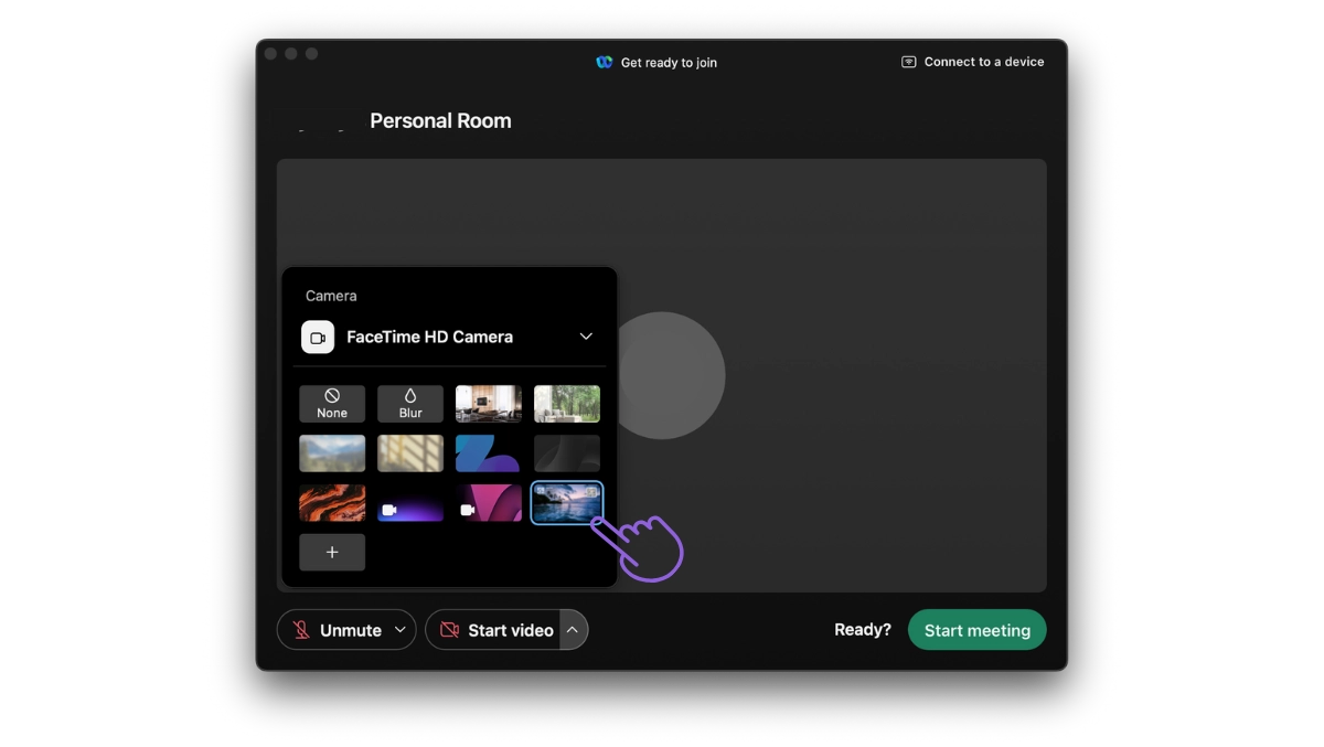 How To Use a Virtual Background With Ex Blog